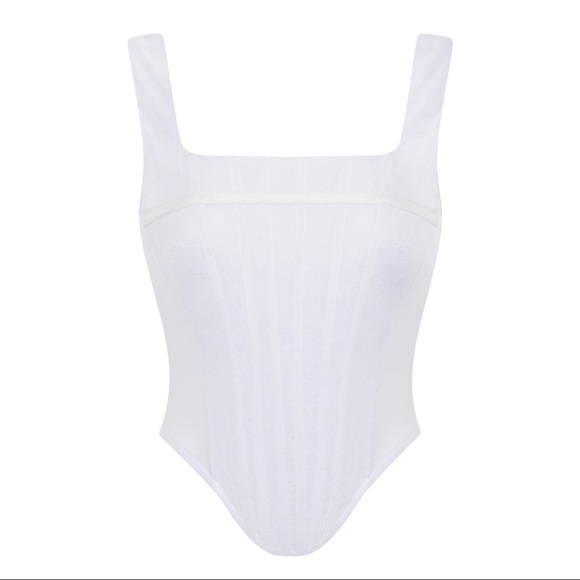 Heiress Beverly Hills Jersey Corset Top - Picture 1 of 10